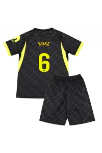Atletico Madrid Koke #6 Babyklær Borte Fotballdrakt til barn 2026-27 Korte ermer (+ Korte bukser)